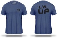 LVL-UP Vechtsport T-shirt Kwaliteit Katoen (LVL-UP TS 2)