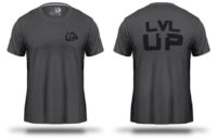 LVL-UP Vechtsport T-Shirt Hoogwaardige Katoen (LVL-UP-TS-3)