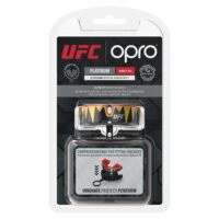 UFC Gebitsbeschermer OPRO Platinum Black Red (OPRO PLATINUM BLACK METAL RED)