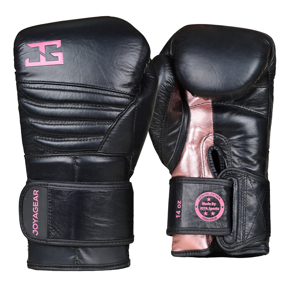 Joya Falcon Roze Leren Bokshandschoenen Joya Falcon Roze Leren Bokshandschoenen