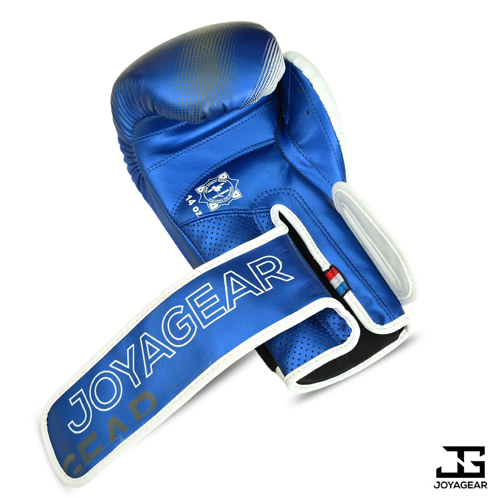 Joya Evolution bokshandschoenen blauw wit Joya Evolution bokshandschoenen blauw wit