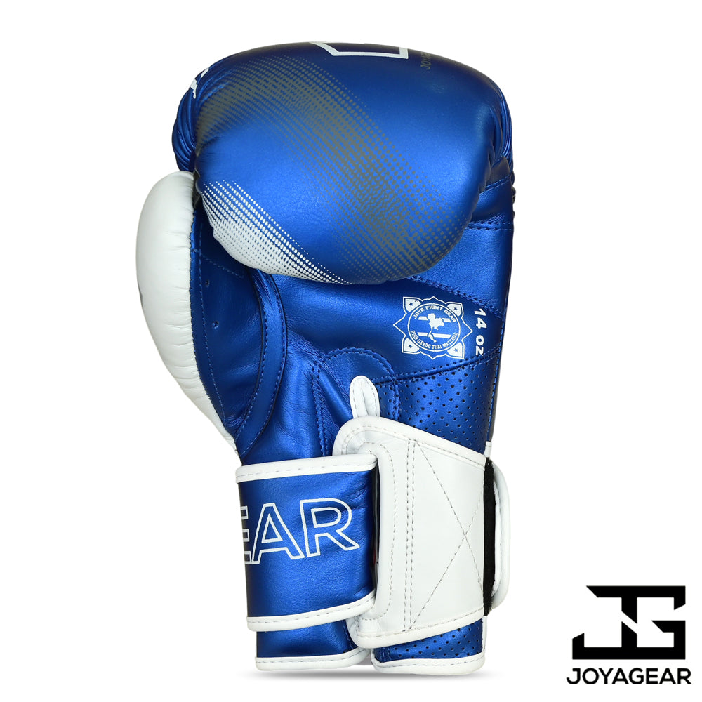 Joya Evolution bokshandschoenen blauw wit Joya Evolution bokshandschoenen blauw wit