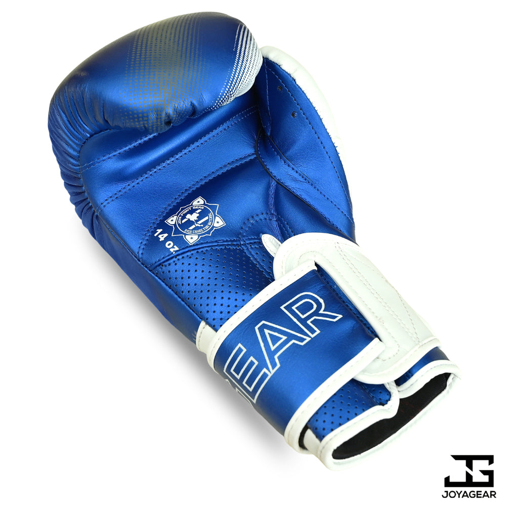 Joya Evolution bokshandschoenen blauw wit Joya Evolution bokshandschoenen blauw wit