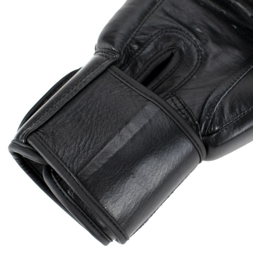 Super Pro Combat Gear Bokshandschoen - Warrior Lederen - Zwart / Wit Super Pro Combat Gear Bokshandschoen - Warrior Lederen - Zwart / Wit