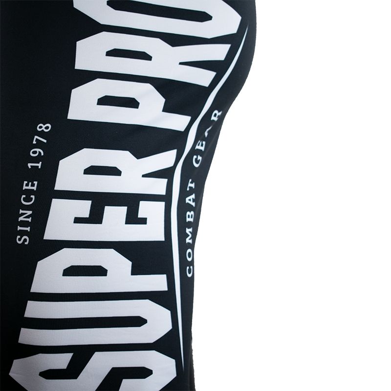 Super Pro Combat Gear Compression short - - Zwart / Wit Super Pro Combat Gear Compression short - - Zwart / Wit