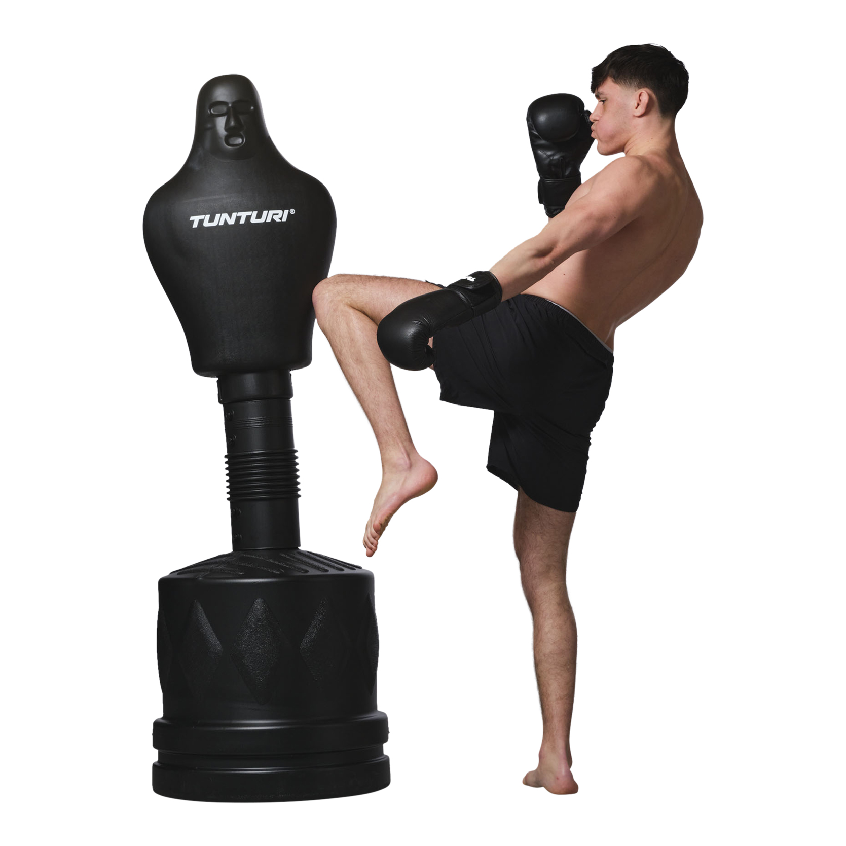 Tunturi Nieuw - Free Stand Boxing Dummy - Zwart Tunturi Nieuw - Free Stand Boxing Dummy - Zwart