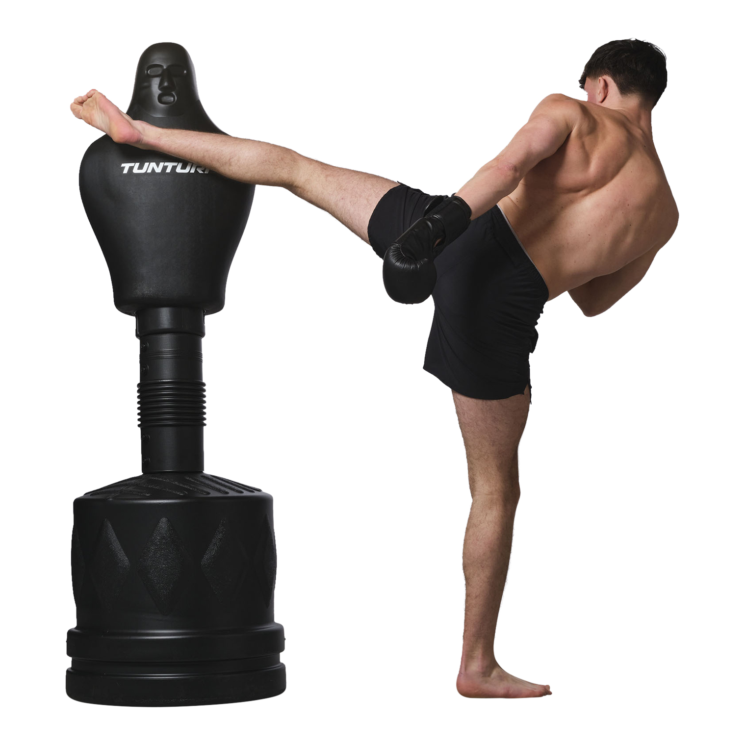 Tunturi Nieuw - Free Stand Boxing Dummy - Zwart Tunturi Nieuw - Free Stand Boxing Dummy - Zwart