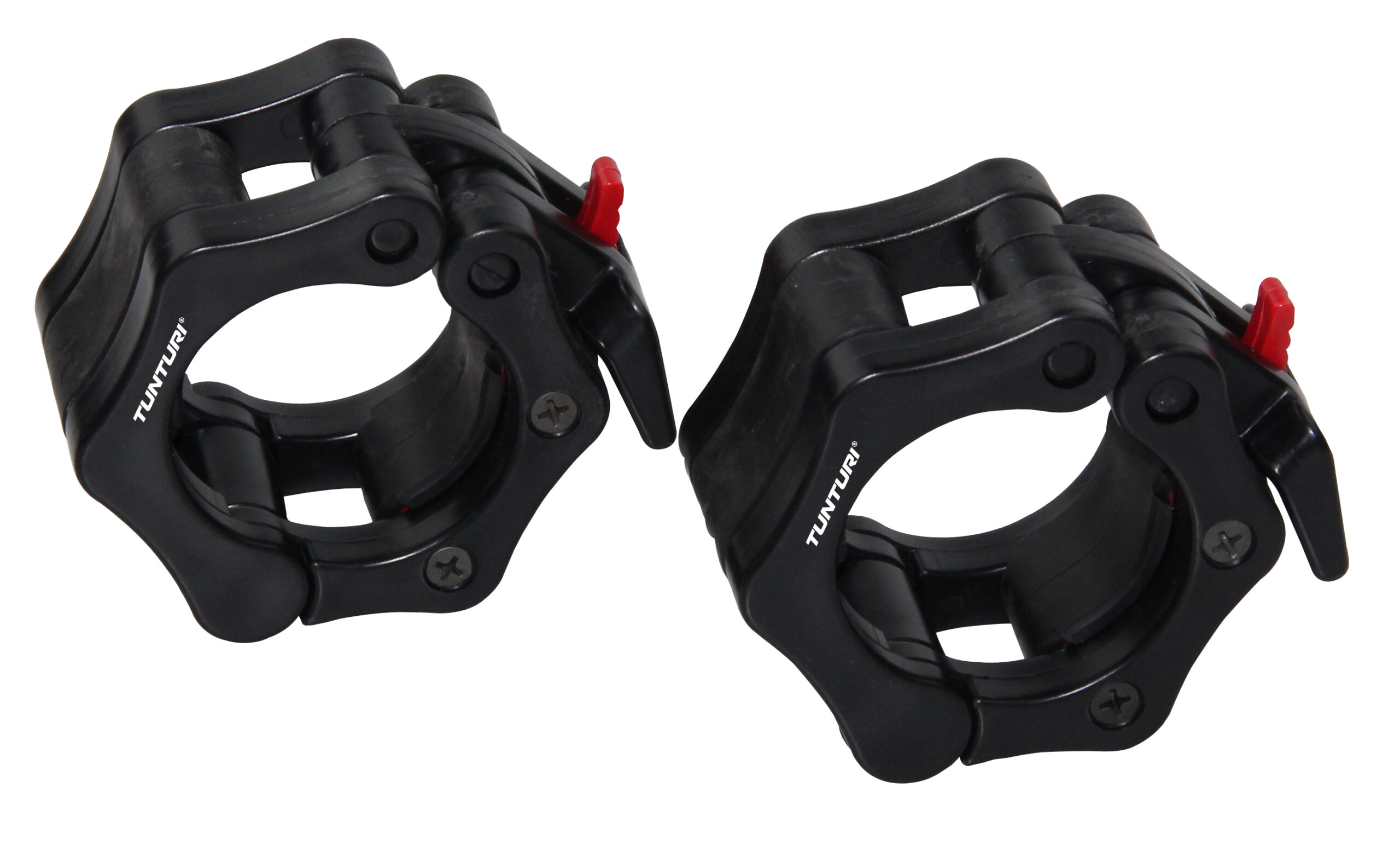 Tunturi Halterstangsluiter - Olympic Lock Jaw Collars - Zwart Tunturi Halterstangsluiter - Olympic Lock Jaw Collars - Zwart