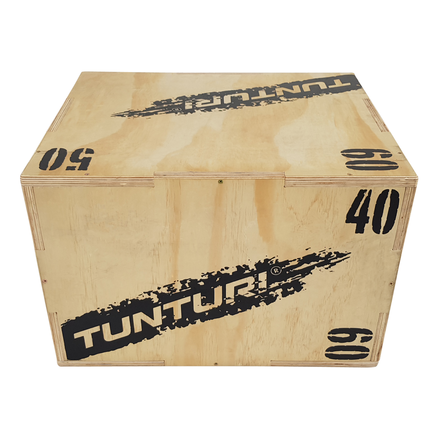 Tunturi Plyo Box - Wood 40/50/60cm - Zwart Tunturi Plyo Box - Wood 40/50/60cm - Zwart