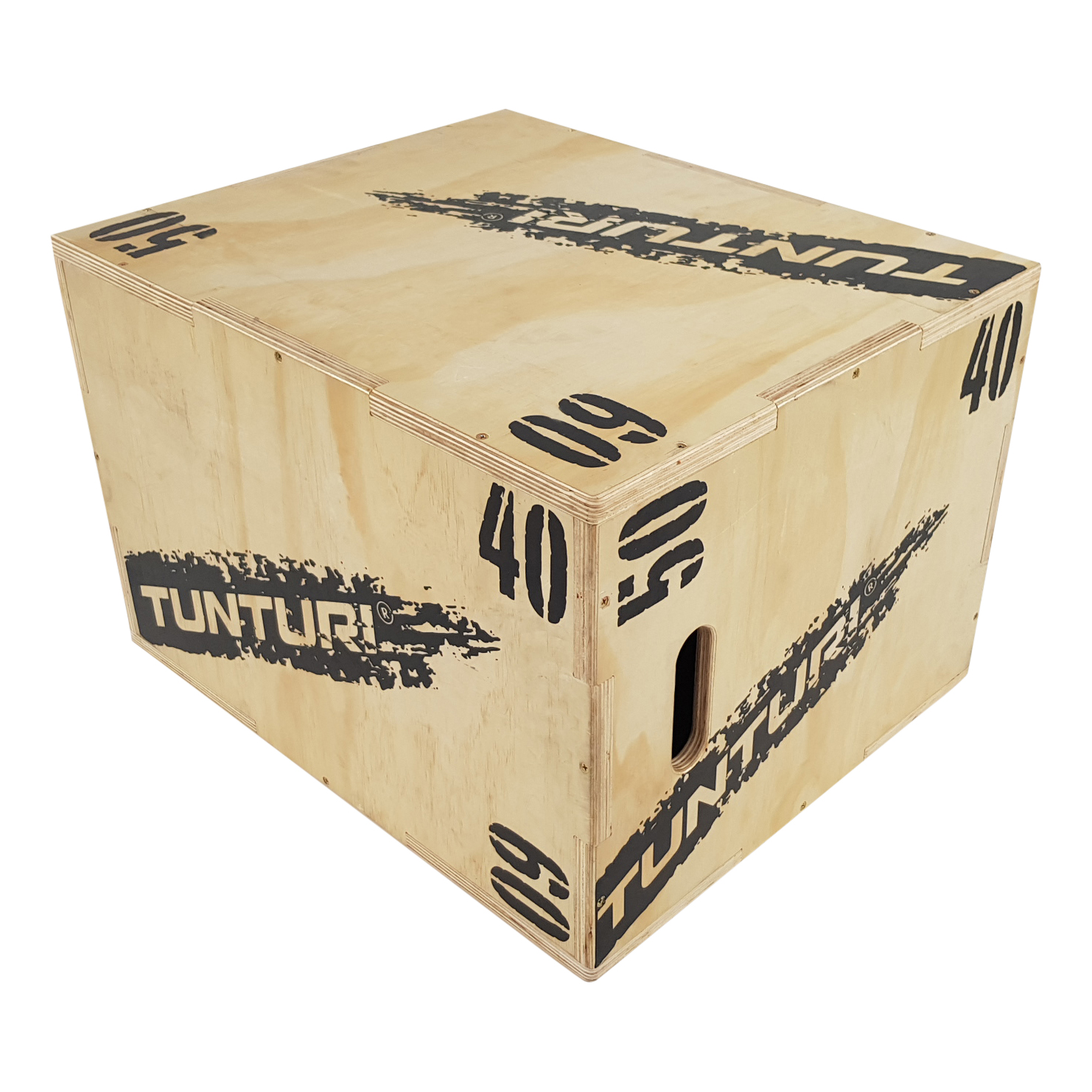 Tunturi Plyo Box - Wood 40/50/60cm - Zwart Tunturi Plyo Box - Wood 40/50/60cm - Zwart