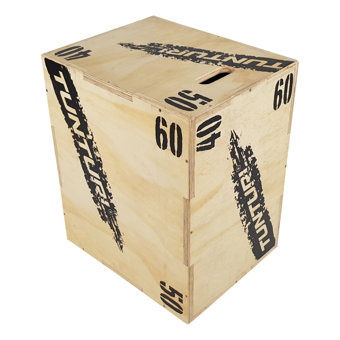 Tunturi Plyo Box - Wood 40/50/60cm - Zwart Tunturi Plyo Box - Wood 40/50/60cm - Zwart
