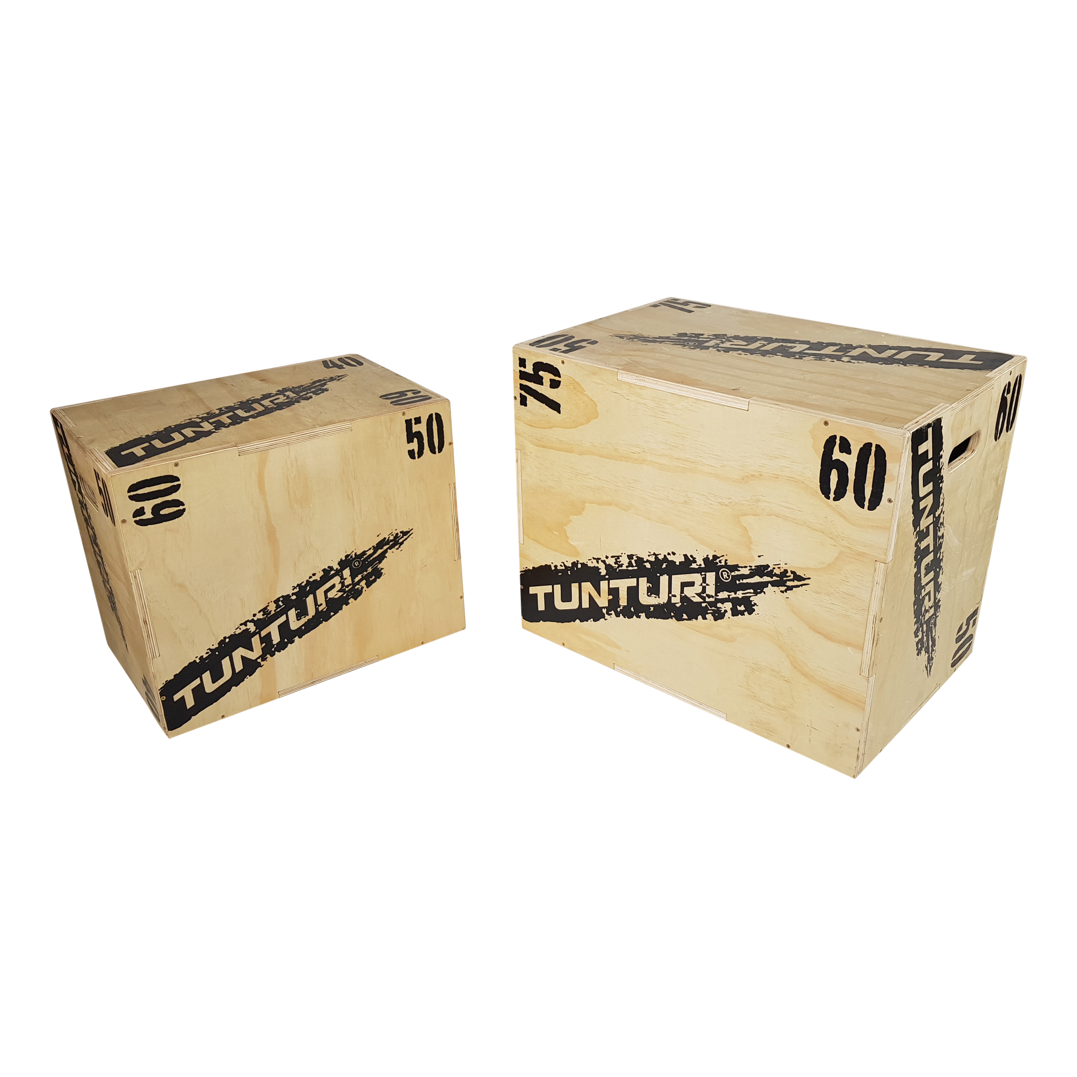 Tunturi Plyo Box - Wood 40/50/60cm - Zwart Tunturi Plyo Box - Wood 40/50/60cm - Zwart
