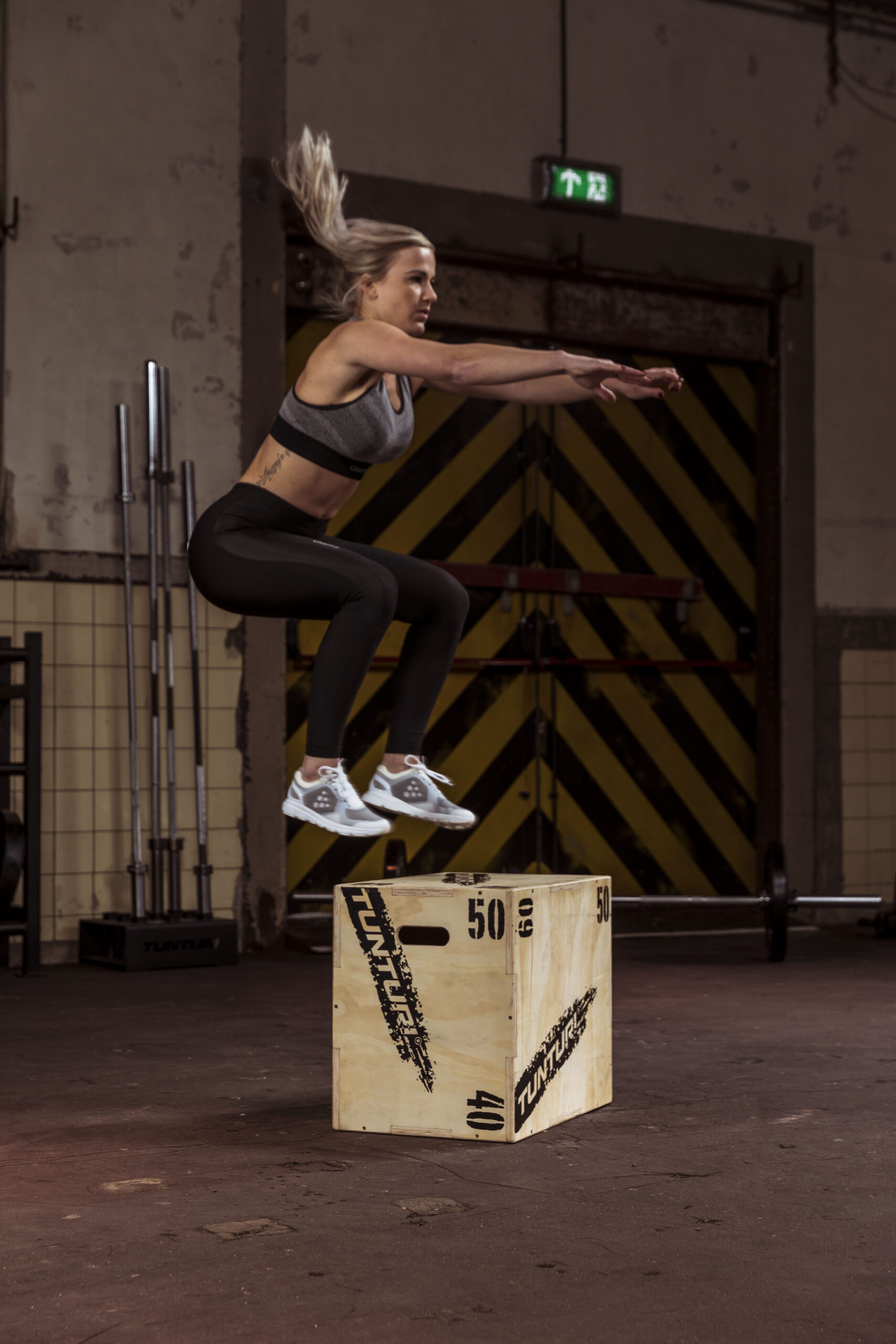 Tunturi Plyo Box - Wood 40/50/60cm - Zwart Tunturi Plyo Box - Wood 40/50/60cm - Zwart