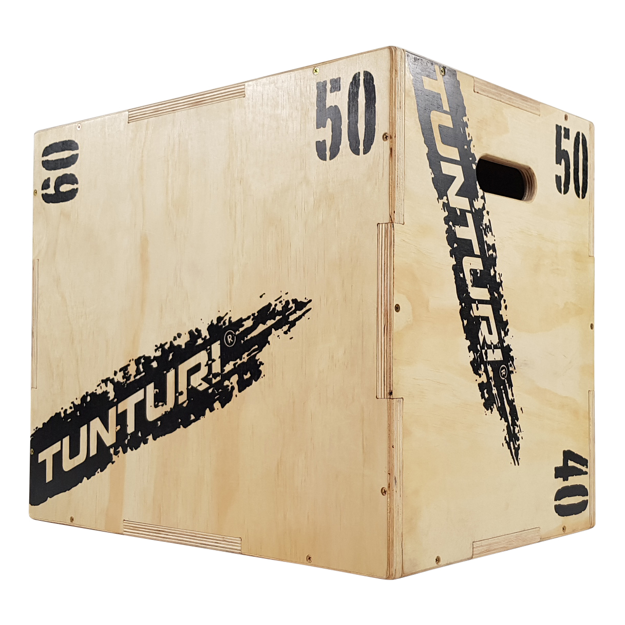 Tunturi Plyo Box - Wood 40/50/60cm - Zwart Tunturi Plyo Box - Wood 40/50/60cm - Zwart