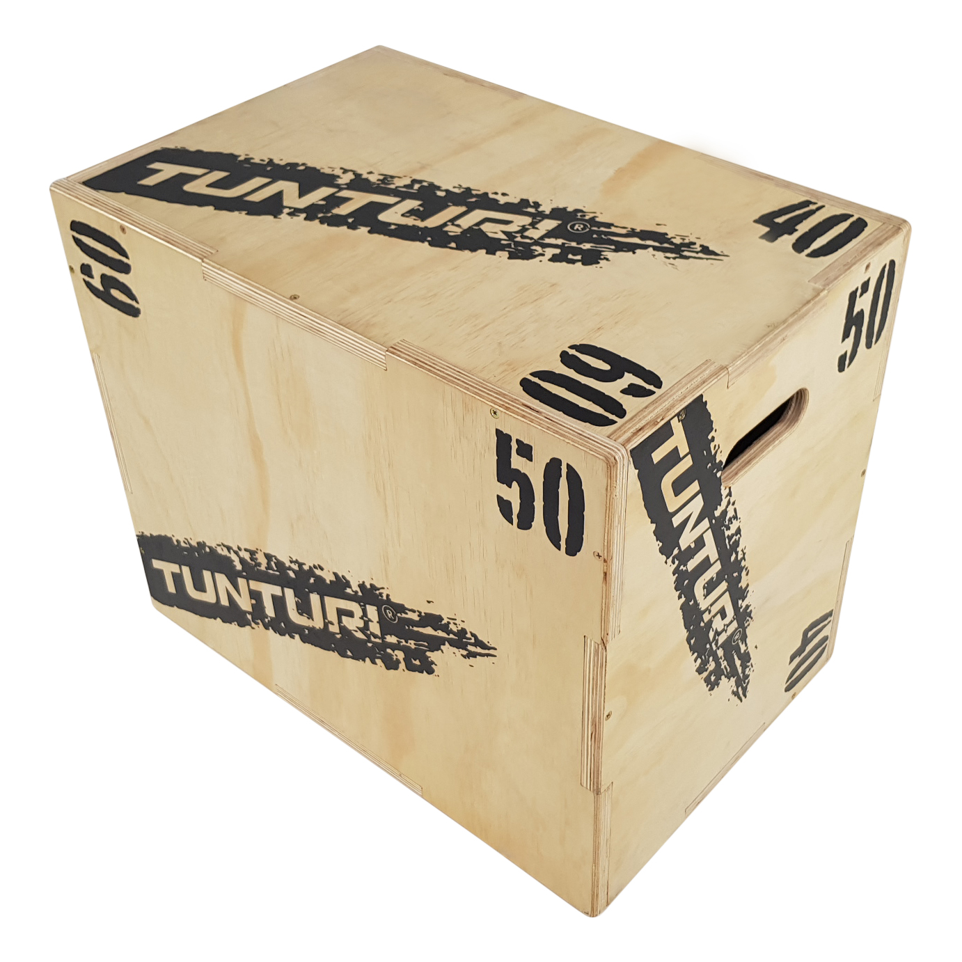 Tunturi Plyo Box - Wood 40/50/60cm - Zwart Tunturi Plyo Box - Wood 40/50/60cm - Zwart