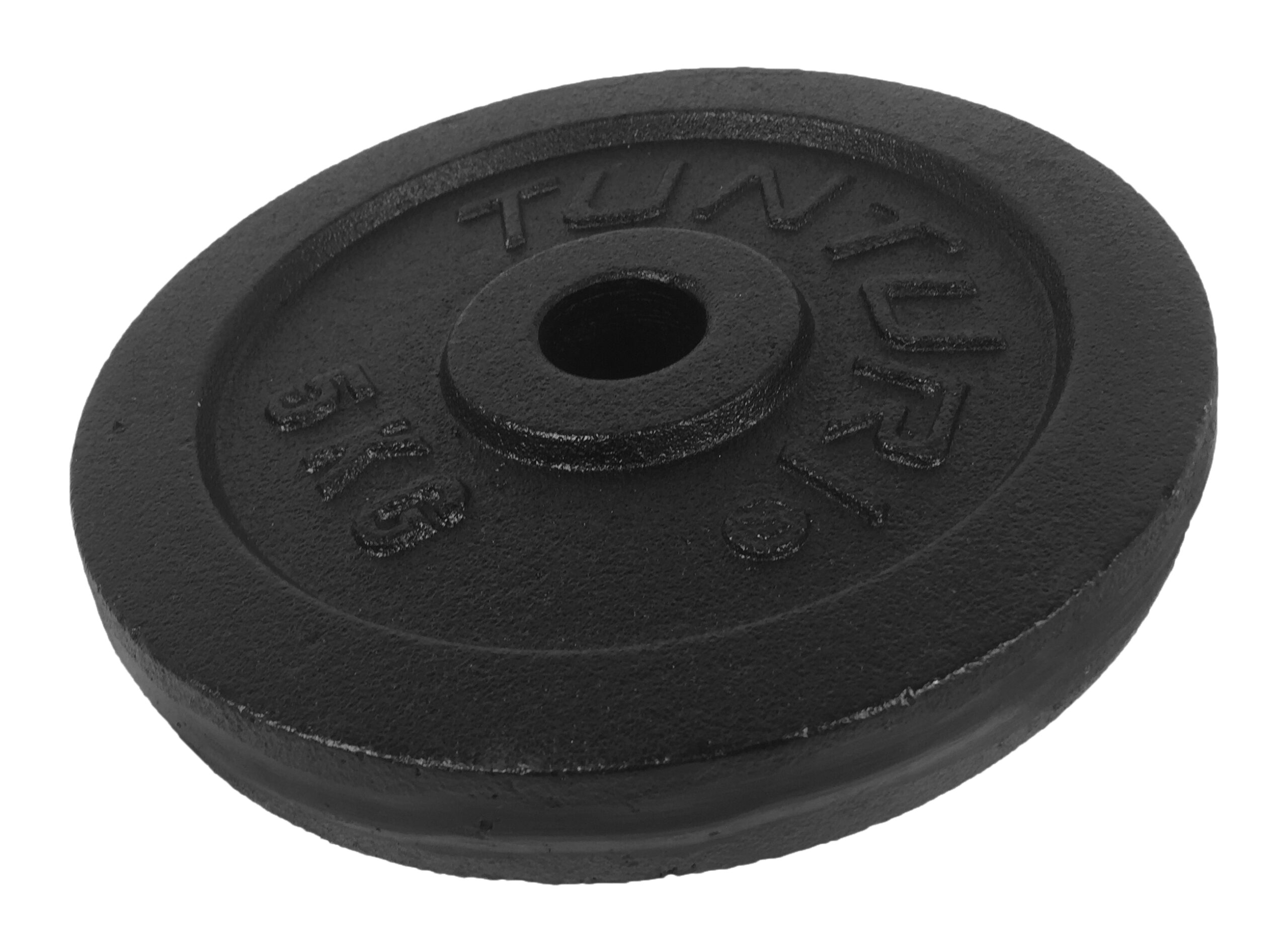 Tunturi Halterschijf - Plate Black 5kg - Zwart Tunturi Halterschijf - Plate Black 5kg - Zwart