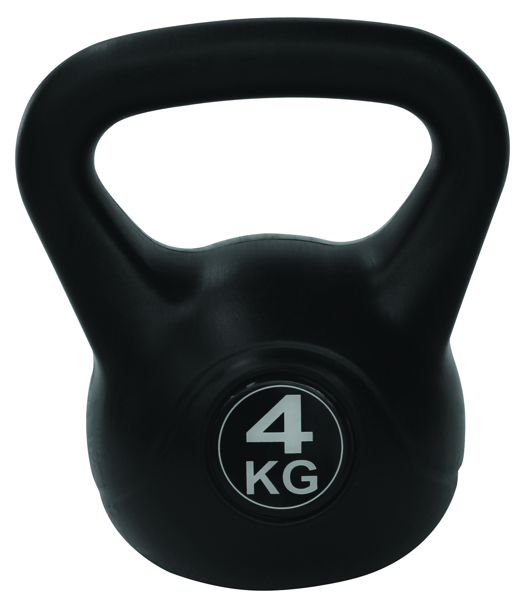 Tunturi Kettlebell - PVC Kettlebell 4kg - Zwart Tunturi Kettlebell - PVC Kettlebell 4kg - Zwart