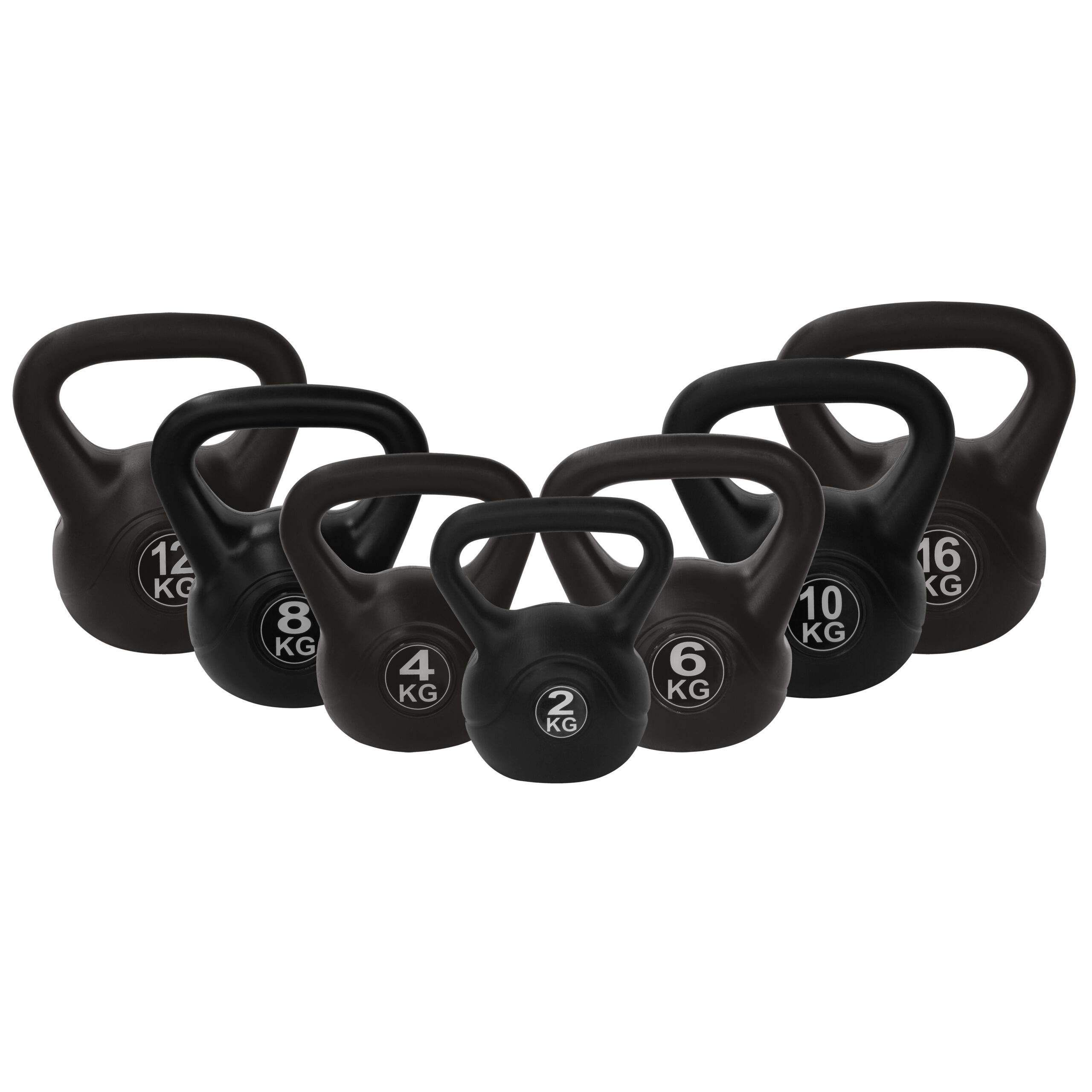 Tunturi Kettlebell - PVC Kettle Bell 8kg - Zwart Tunturi Kettlebell - PVC Kettle Bell 8kg - Zwart