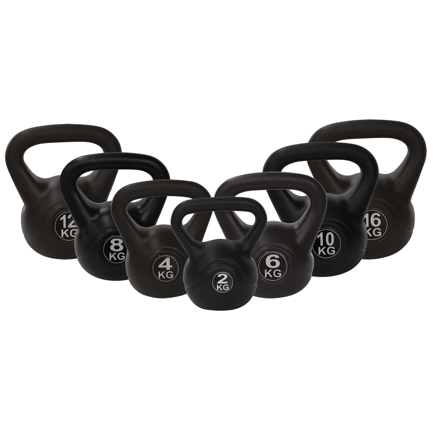 Tunturi Kettlebell - PVC Kettle Bell 10kg - Zwart Tunturi Kettlebell - PVC Kettle Bell 10kg - Zwart