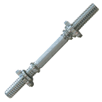 Tunturi Halterstang - Dumbbell Bar 36cm - Zilver