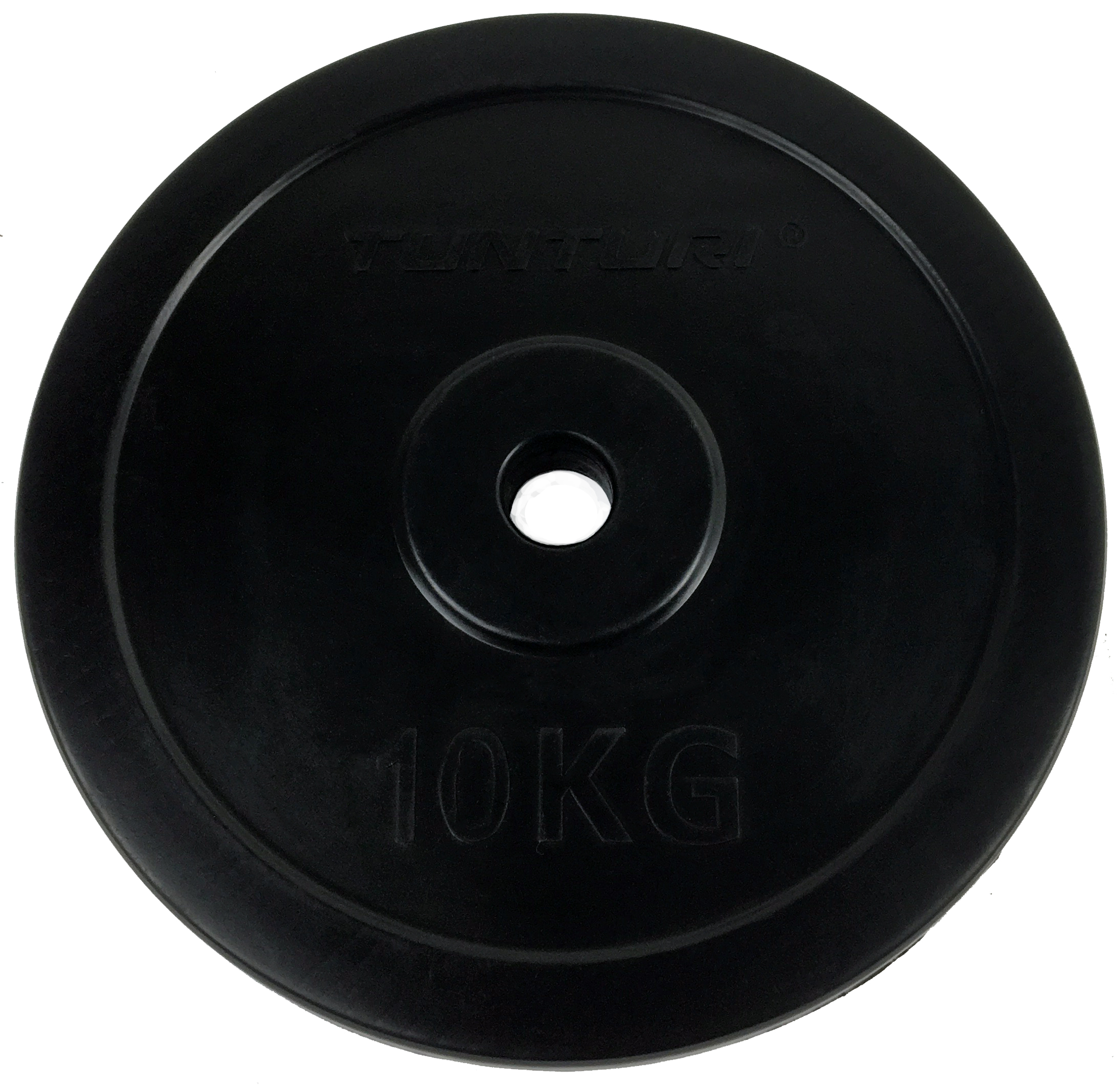 Tunturi Halterschijf - Rubber Plate Single 10kg - Zwart Tunturi Halterschijf - Rubber Plate Single 10kg - Zwart