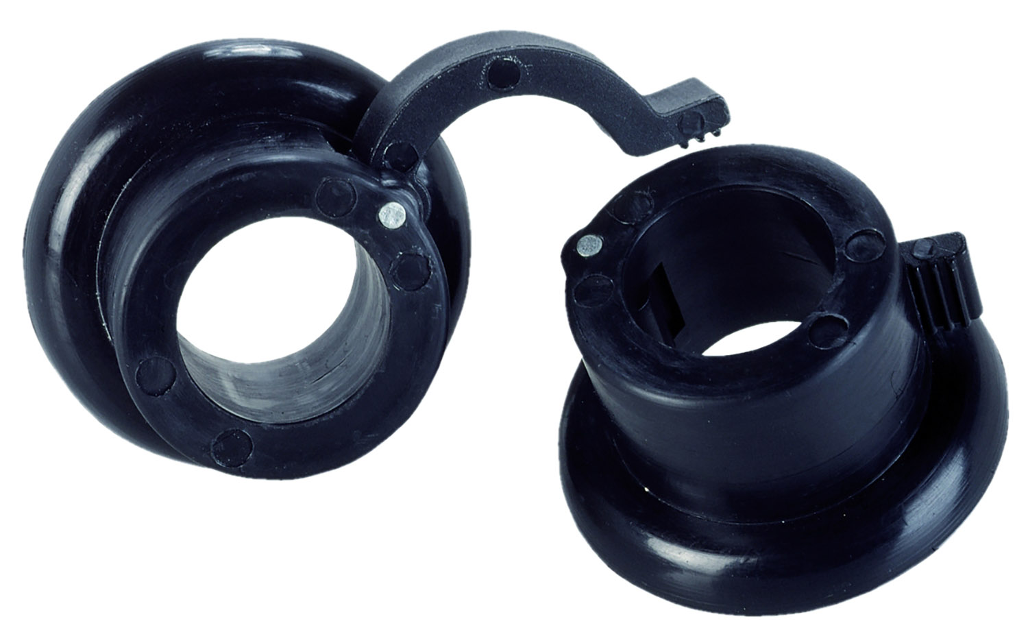Tunturi Accessoire - ABS Sluiters - 2x30mm diameter - Zwart Tunturi Accessoire - ABS Sluiters - 2x30mm diameter - Zwart