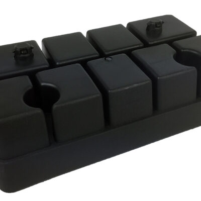 Tunturi Accessoire - Aerobic Step Foot Block - Zwart