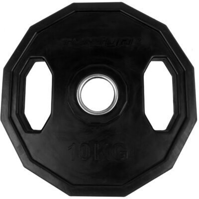 Tunturi Halterschijf - Olympic Rubber Plate 10kg - Zwart Tunturi Halterschijf - Olympic Rubber Plate 10kg - Zwart