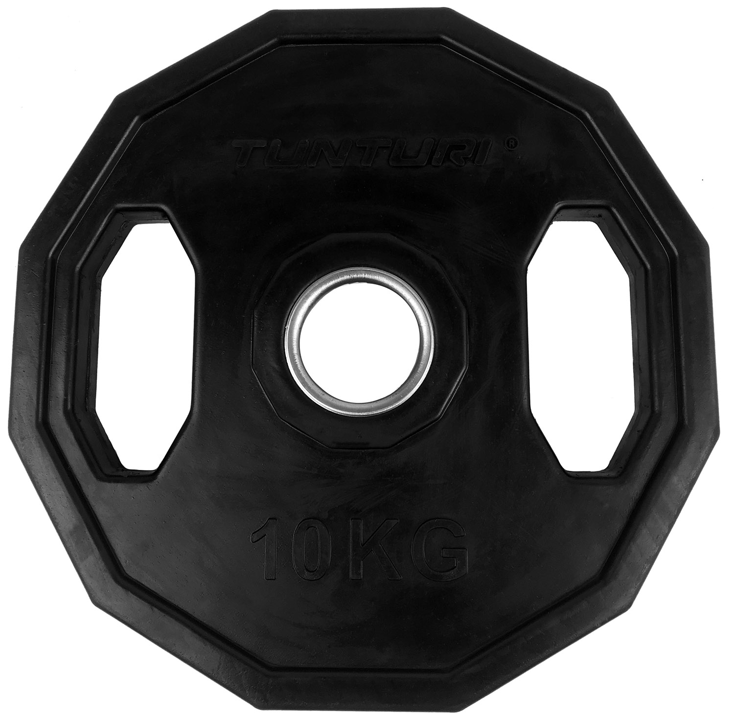 Tunturi Halterschijf - Olympic Rubber Plate 10kg - Zwart Tunturi Halterschijf - Olympic Rubber Plate 10kg - Zwart