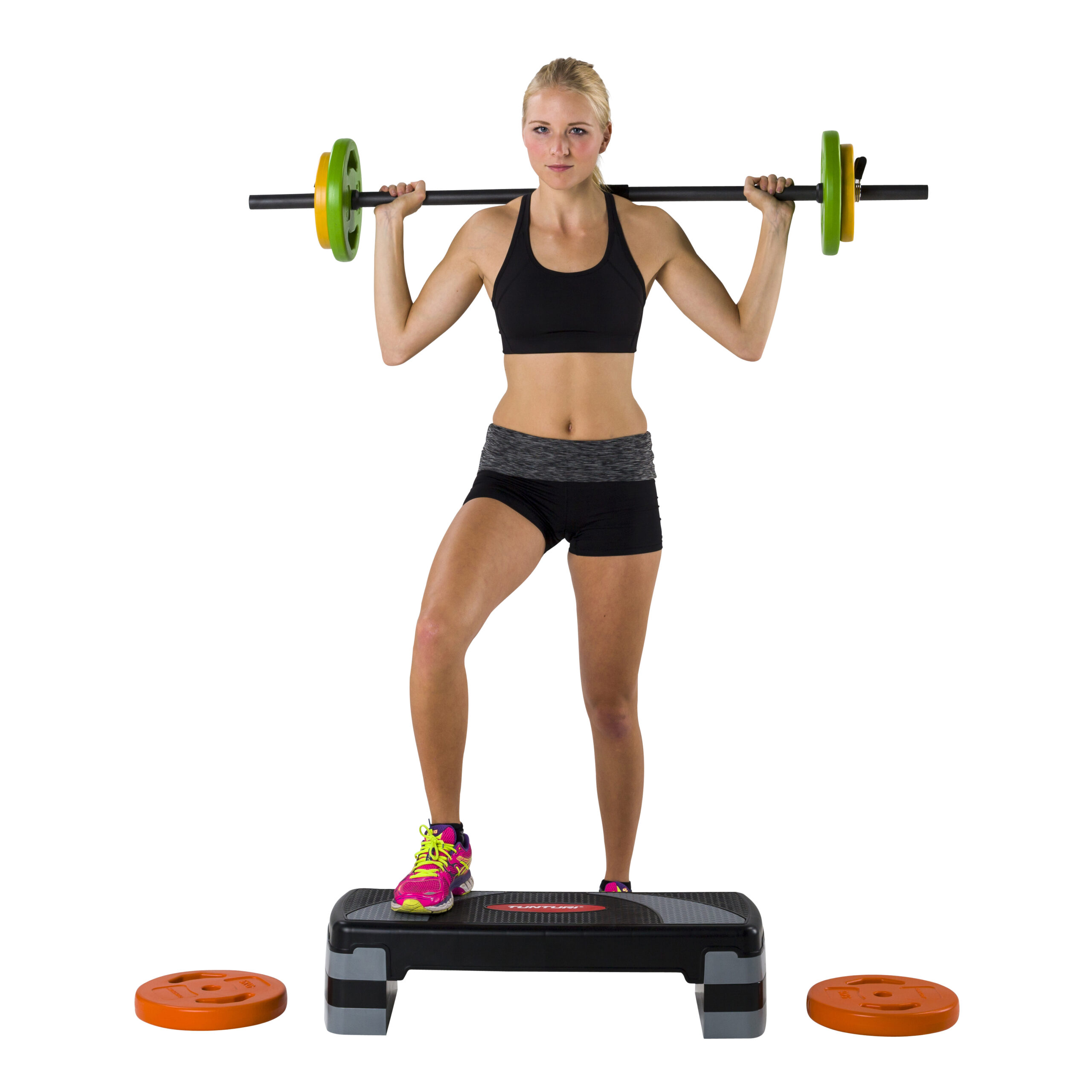 Tunturi Step - Aerobic Step Compact - Zwart Tunturi Step - Aerobic Step Compact - Zwart