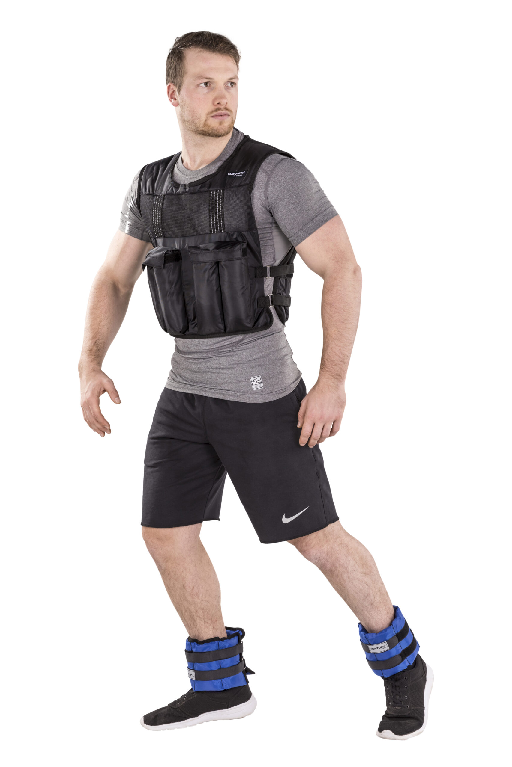 Tunturi Gewichtvest - Adjustable Weighted Vest 15kg - Zwart Tunturi Gewichtvest - Adjustable Weighted Vest 15kg - Zwart