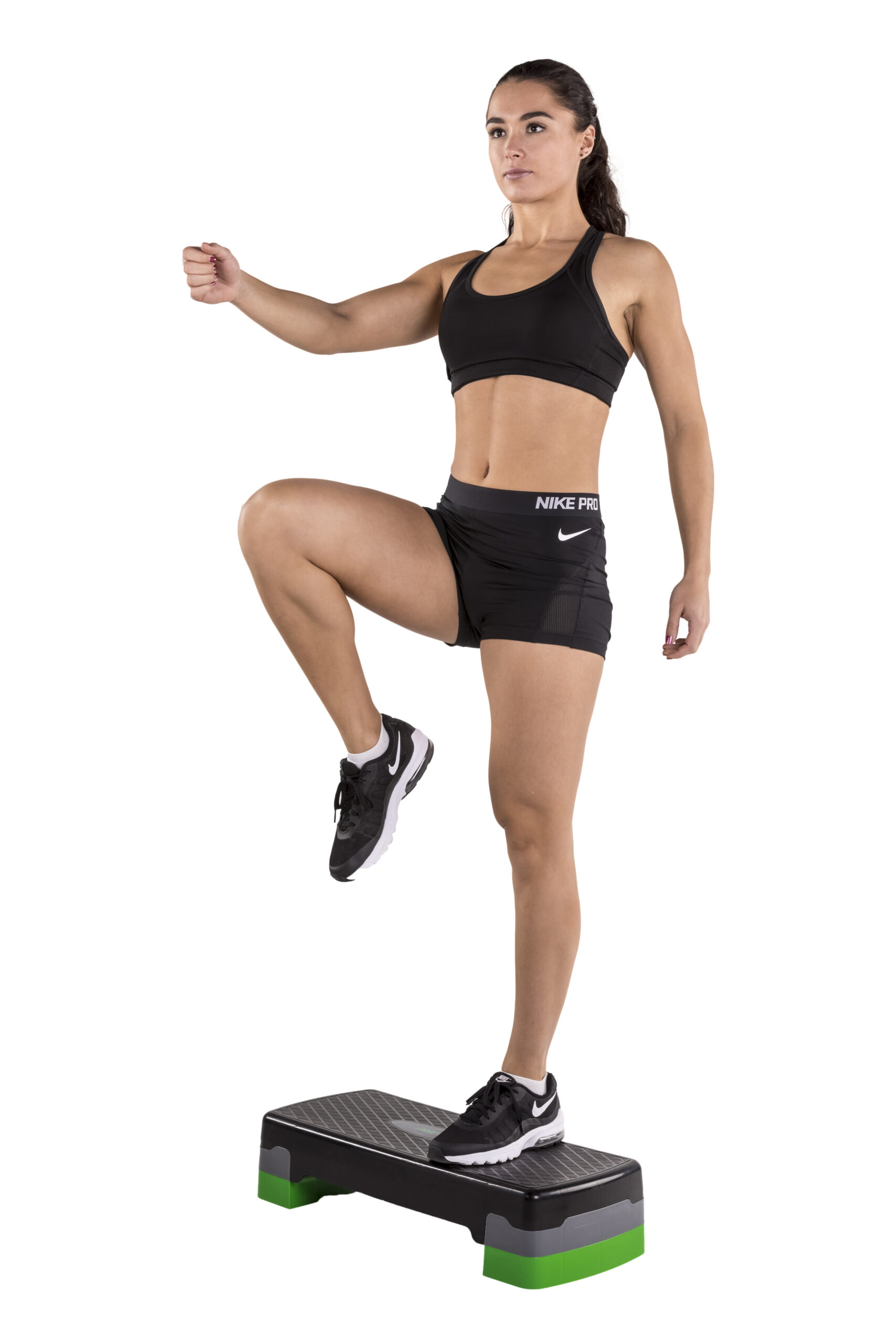 Tunturi Fitness step - Aerobic Step Easy - Zwart Tunturi Fitness step - Aerobic Step Easy - Zwart