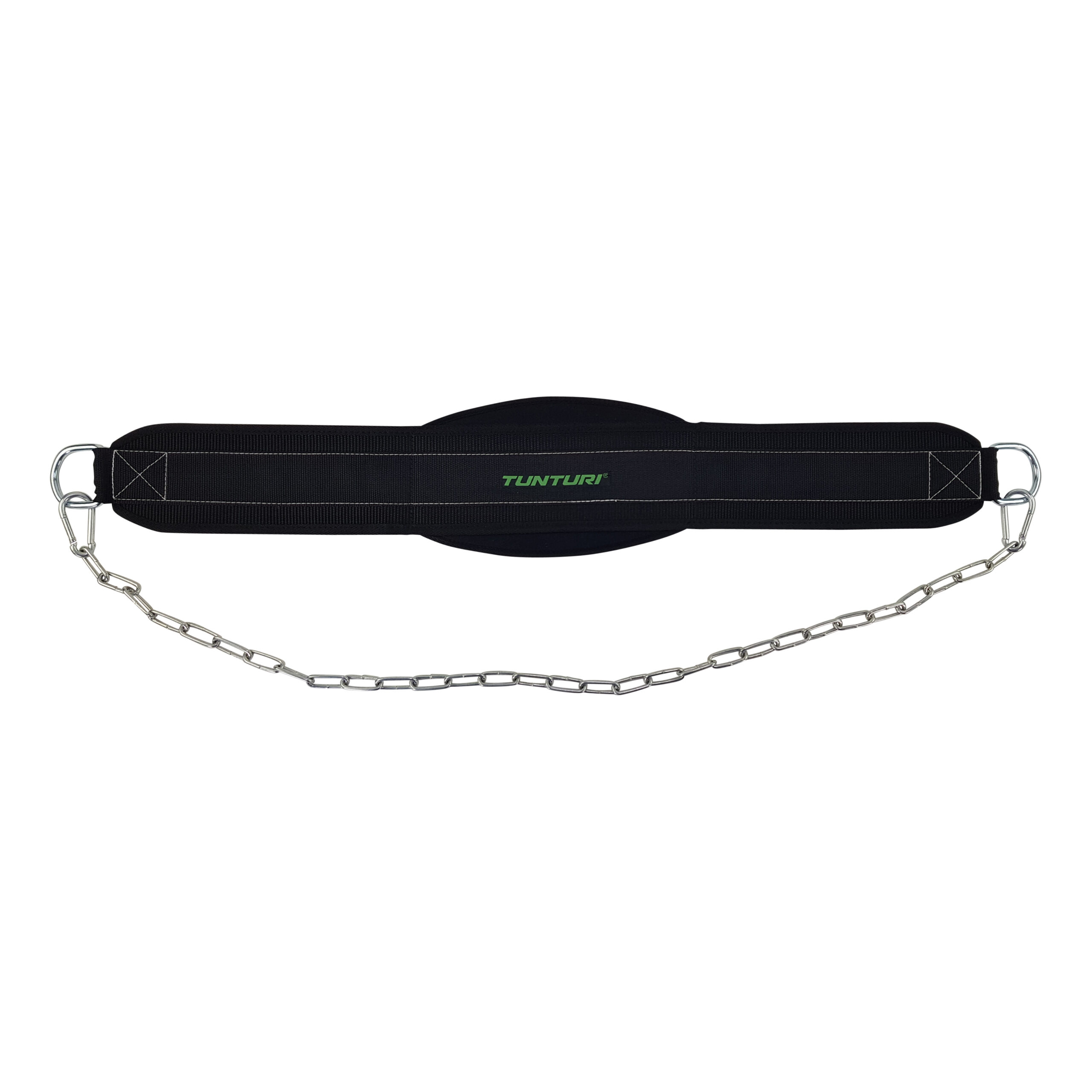 Tunturi Nieuw - EVA Dip Belt With Chain - Zwart Tunturi Nieuw - EVA Dip Belt With Chain - Zwart