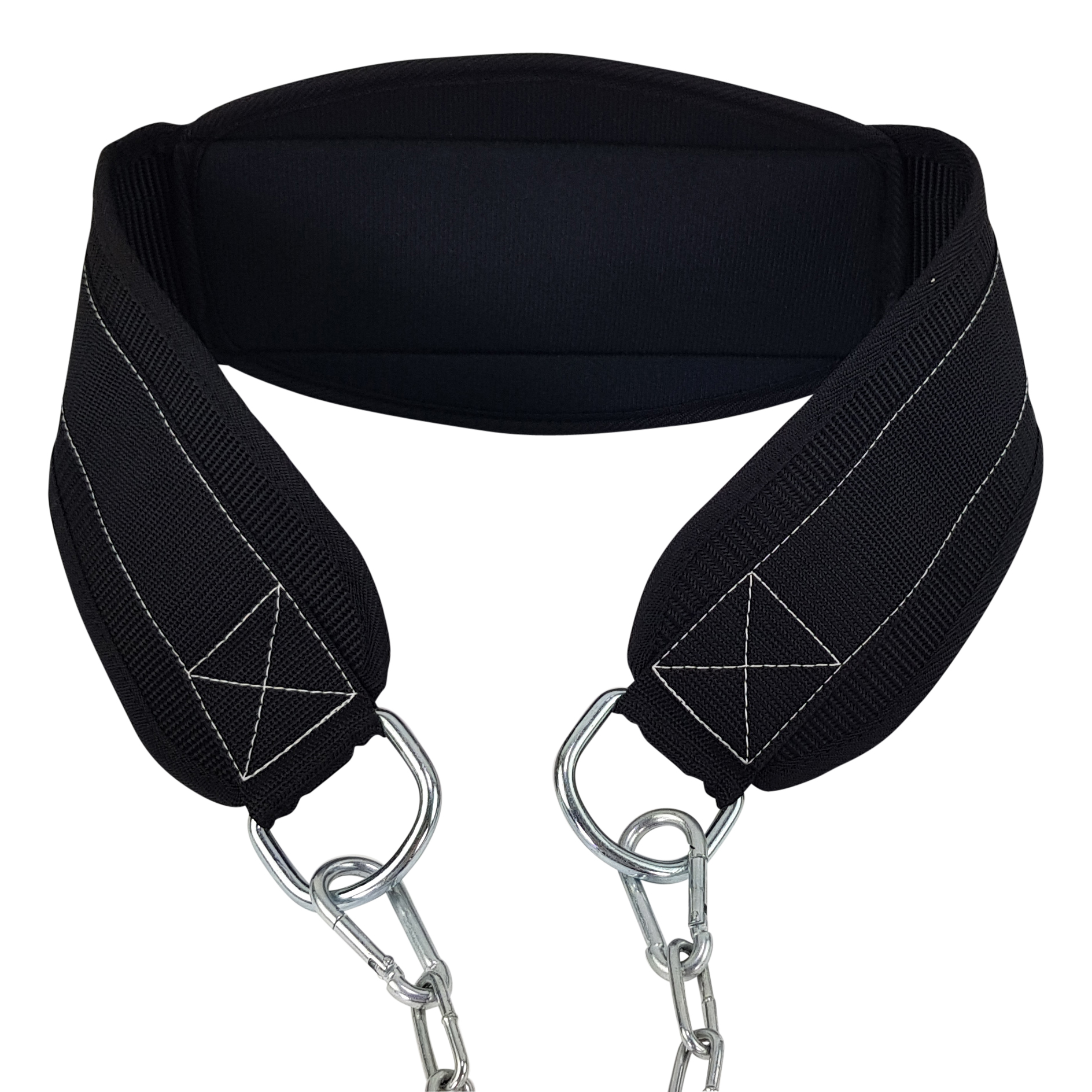 Tunturi Nieuw - EVA Dip Belt With Chain - Zwart Tunturi Nieuw - EVA Dip Belt With Chain - Zwart