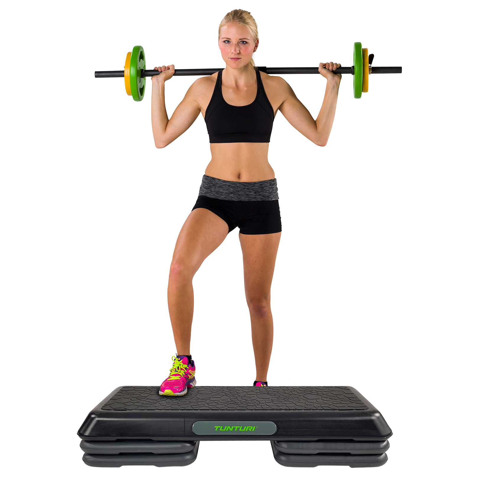Tunturi Step - Aerobic Power - Zwart Tunturi Step - Aerobic Power - Zwart