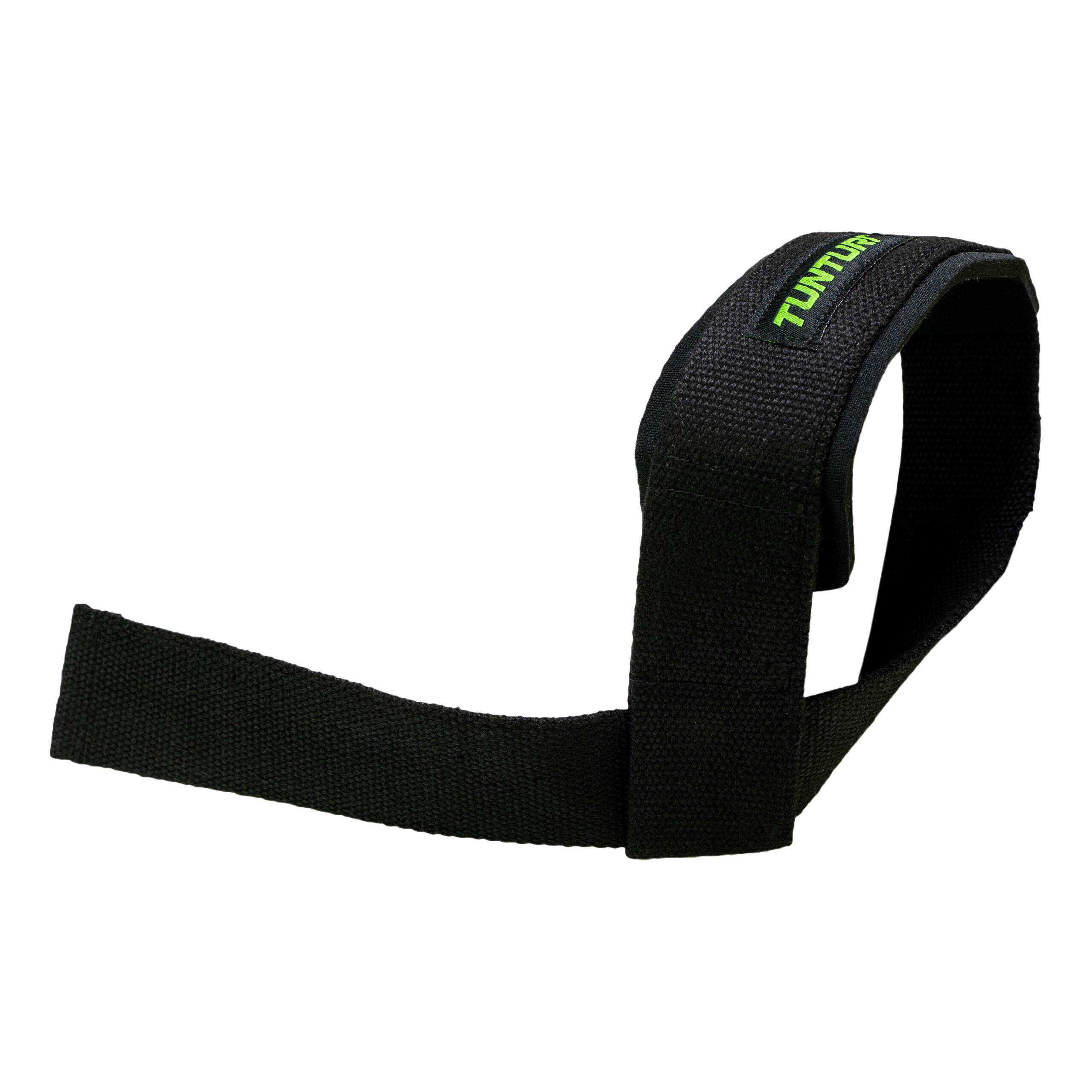 Tunturi Fitnessriem - Padded Power Lifting Straps - Zwart Tunturi Fitnessriem - Padded Power Lifting Straps - Zwart