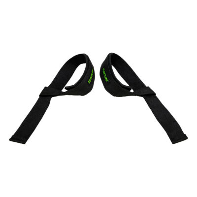 Tunturi Fitnessriem - Padded Power Lifting Straps - Zwart