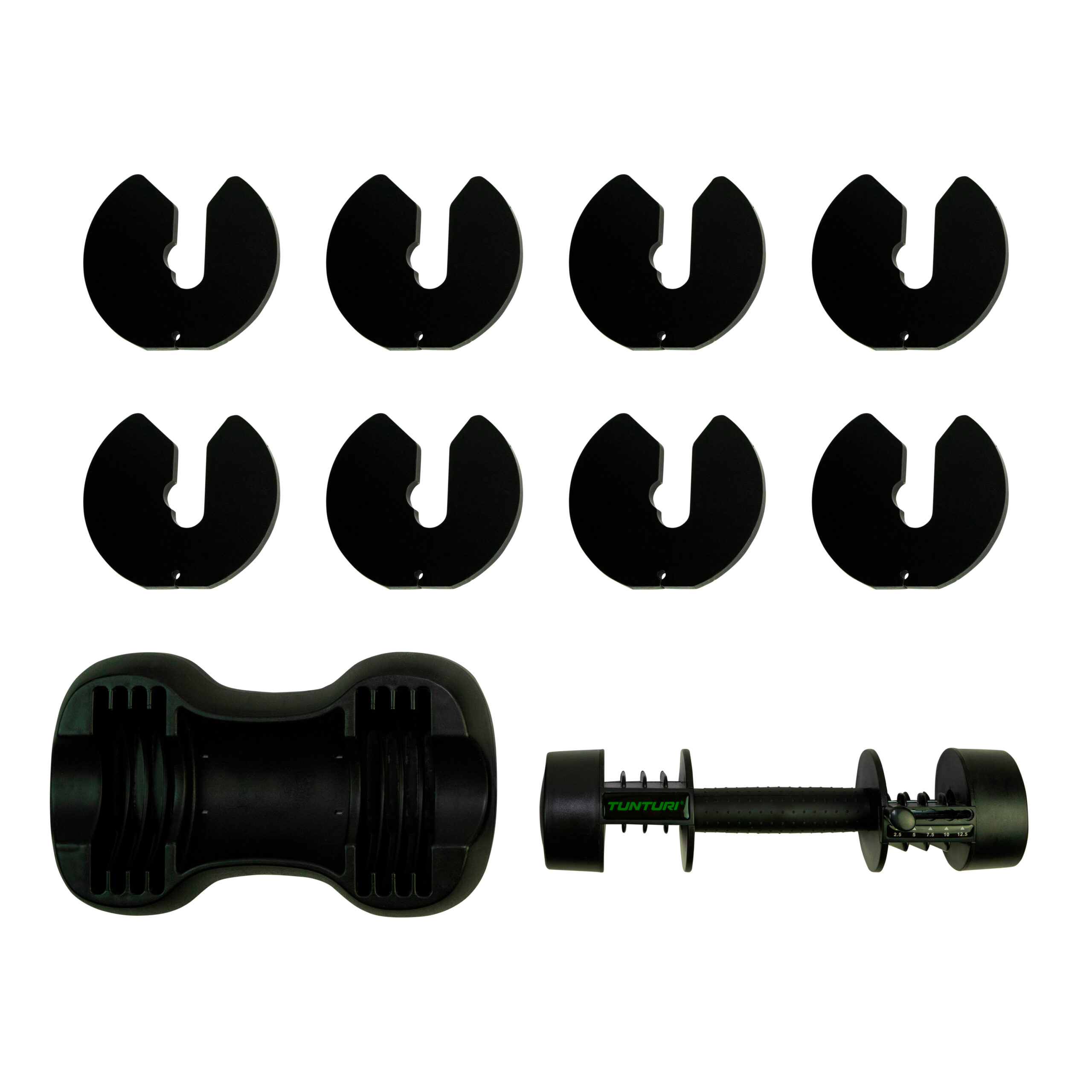Tunturi Dumbbell - Selector Dumbbell 12,5kg - Zwart Tunturi Dumbbell - Selector Dumbbell 12,5kg - Zwart