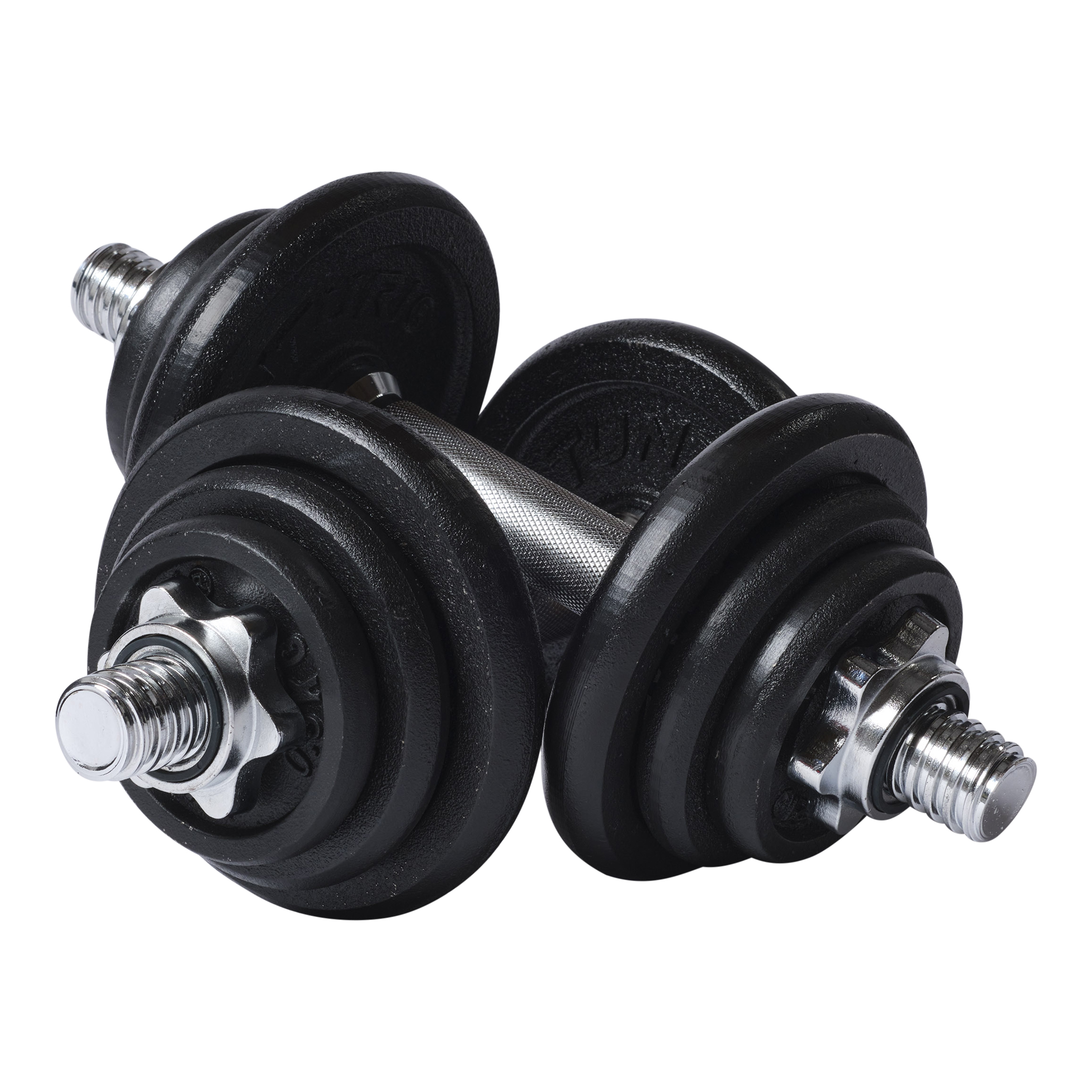 Tunturi Halterset - Barbell/Dumbbell set 20kg - Zwart Tunturi Halterset - Barbell/Dumbbell set 20kg - Zwart
