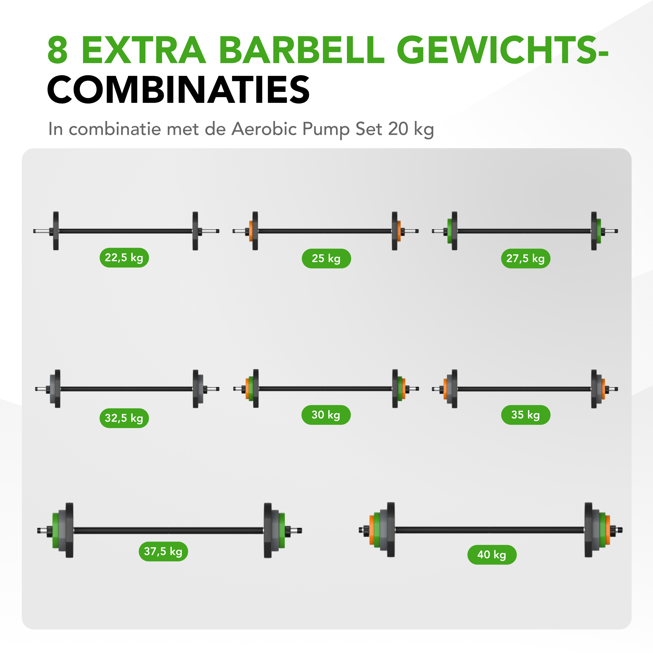 Tunturi Gewichtenschijf - Aerobic Pump Plate Pair 10kg - Zwart Tunturi Gewichtenschijf - Aerobic Pump Plate Pair 10kg - Zwart