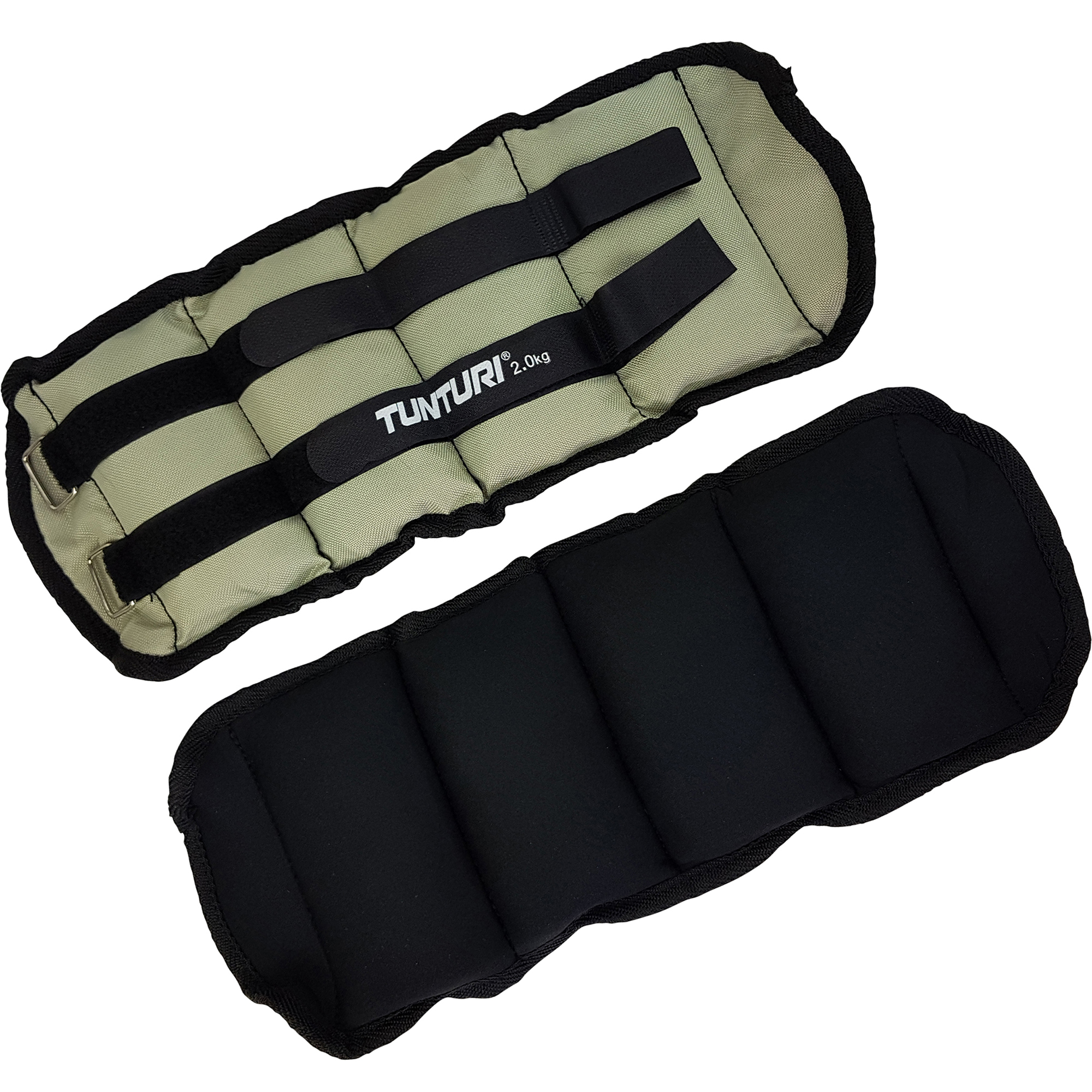 Tunturi Enkelgewicht - Arm/Leg Weights 2,0kg - Grijs Tunturi Enkelgewicht - Arm/Leg Weights 2,0kg - Grijs