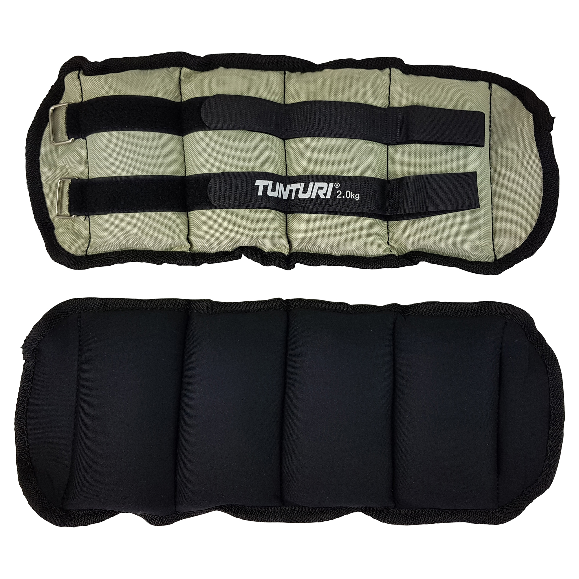 Tunturi Enkelgewicht - Arm/Leg Weights 2,0kg - Grijs Tunturi Enkelgewicht - Arm/Leg Weights 2,0kg - Grijs