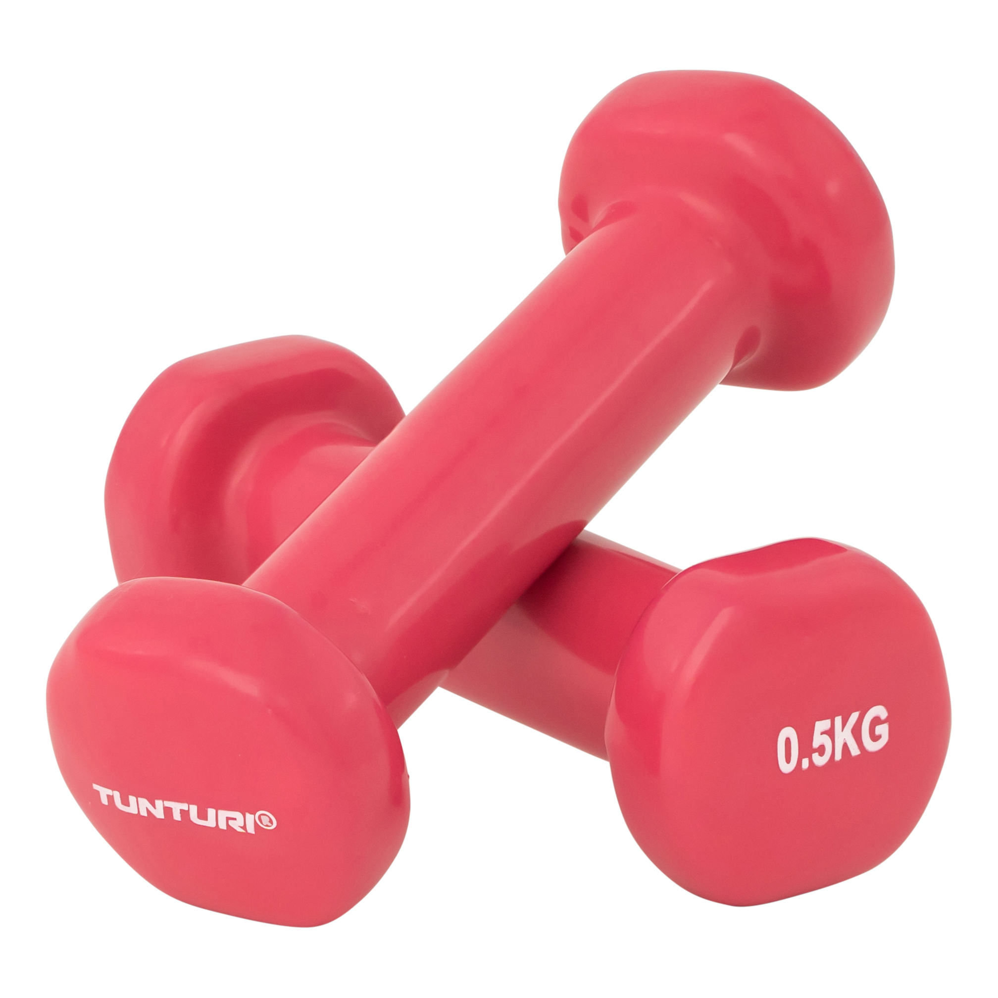 Tunturi Dumbell - Dumbell set 2 x 0,5 kg - Roze