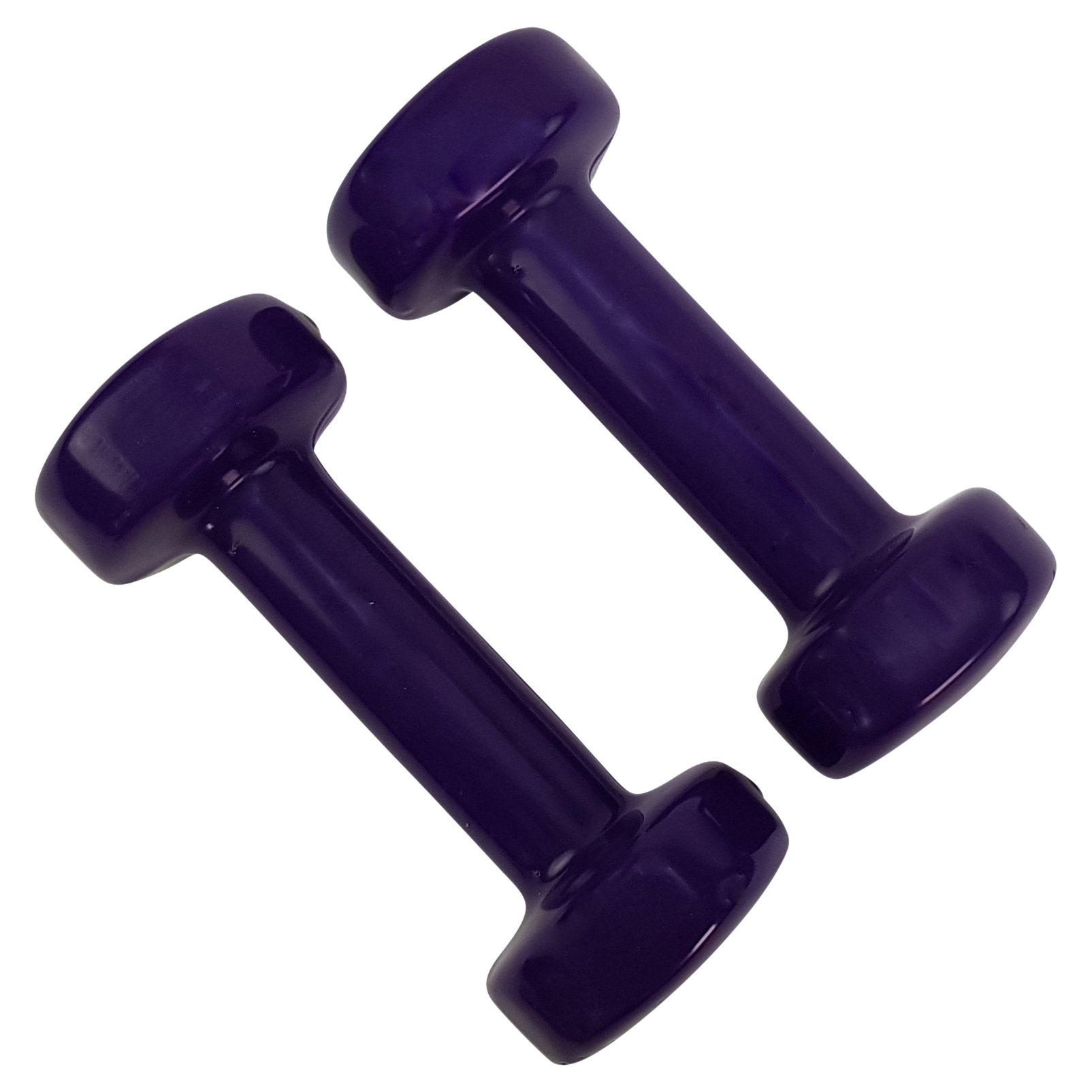 Tunturi Dumbbell - Vinyl Dumbbells 1,0kg - Paars Tunturi Dumbbell - Vinyl Dumbbells 1,0kg - Paars