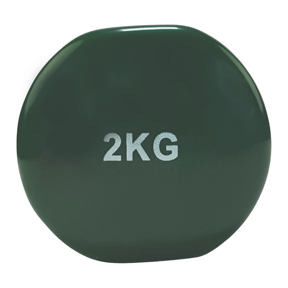 Tunturi Dumbbell - Dumbbell set 2,0kg - Groen Tunturi Dumbbell - Dumbbell set 2,0kg - Groen