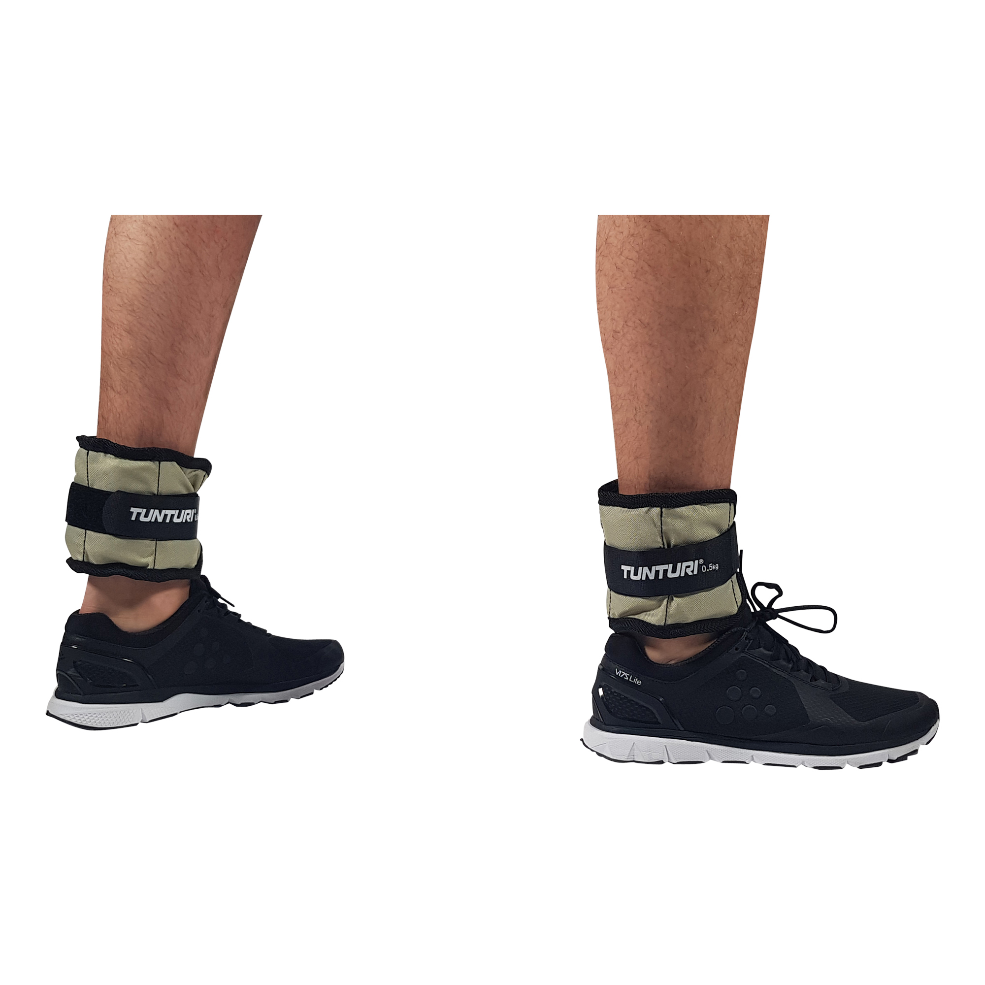 Tunturi Accessoire - Arm/Leg Weights 0.50kg - Grijs Tunturi Accessoire - Arm/Leg Weights 0.50kg - Grijs