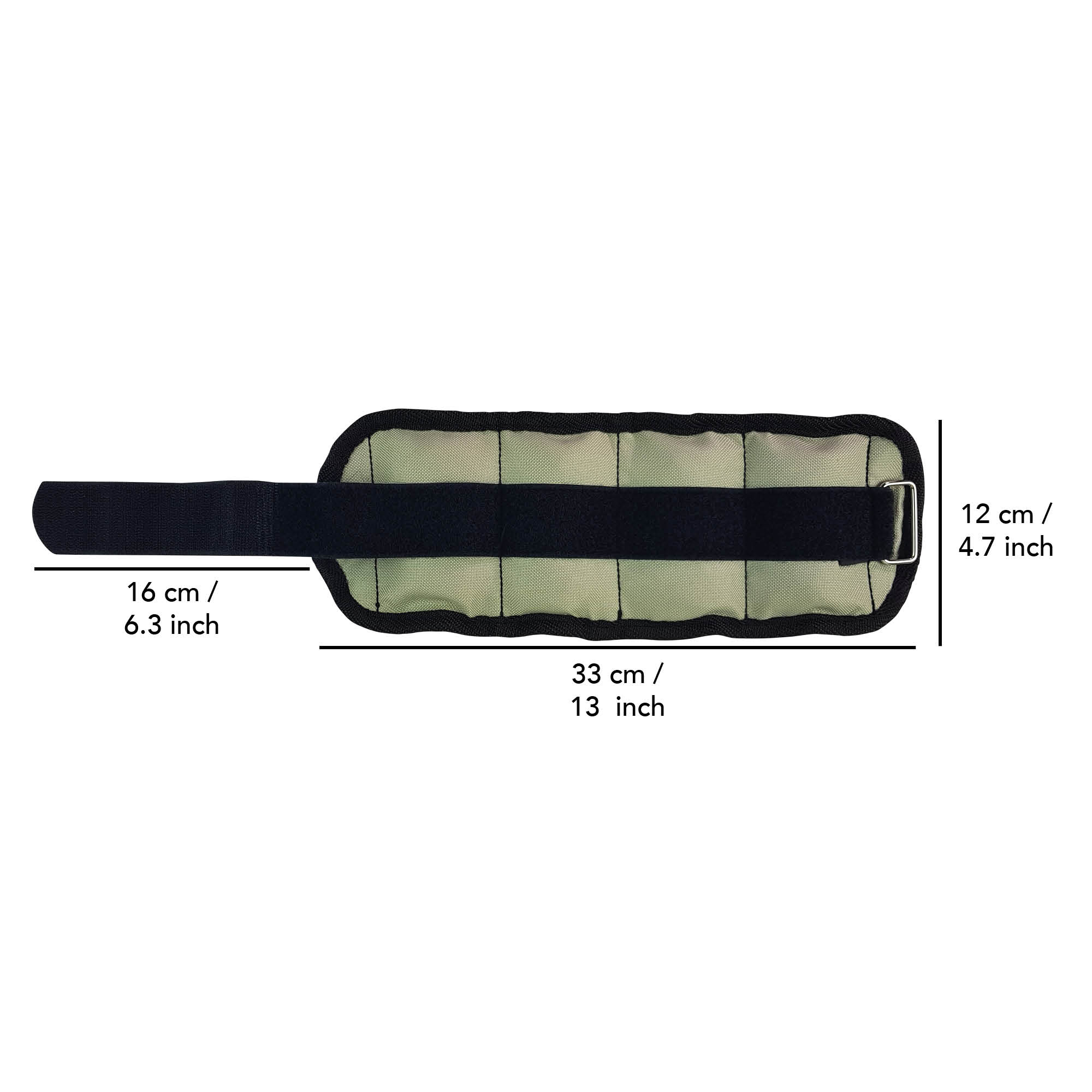 Tunturi Accessoire - Arm/Leg Weights 0.50kg - Grijs Tunturi Accessoire - Arm/Leg Weights 0.50kg - Grijs
