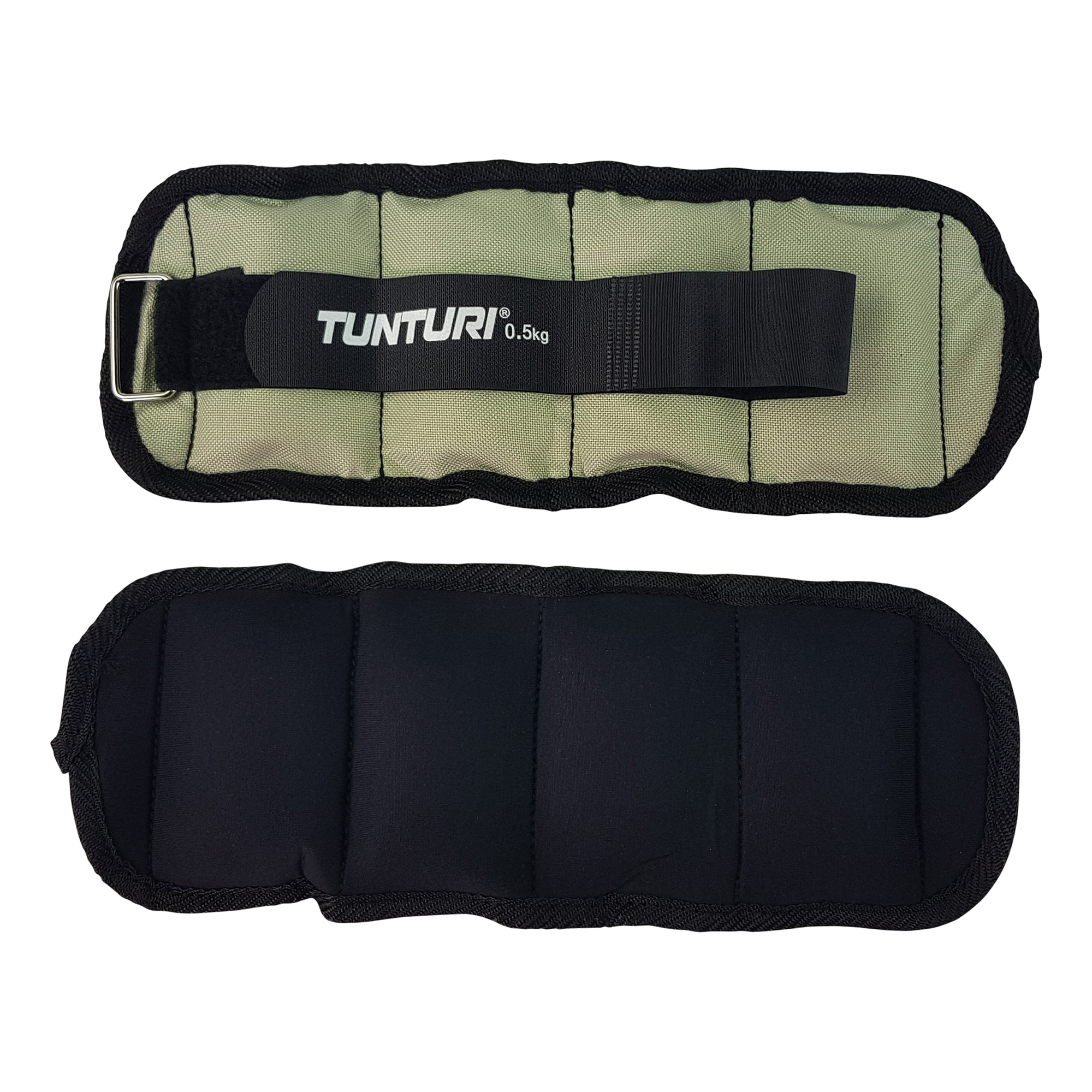 Tunturi Accessoire - Arm/Leg Weights 0.50kg - Grijs Tunturi Accessoire - Arm/Leg Weights 0.50kg - Grijs