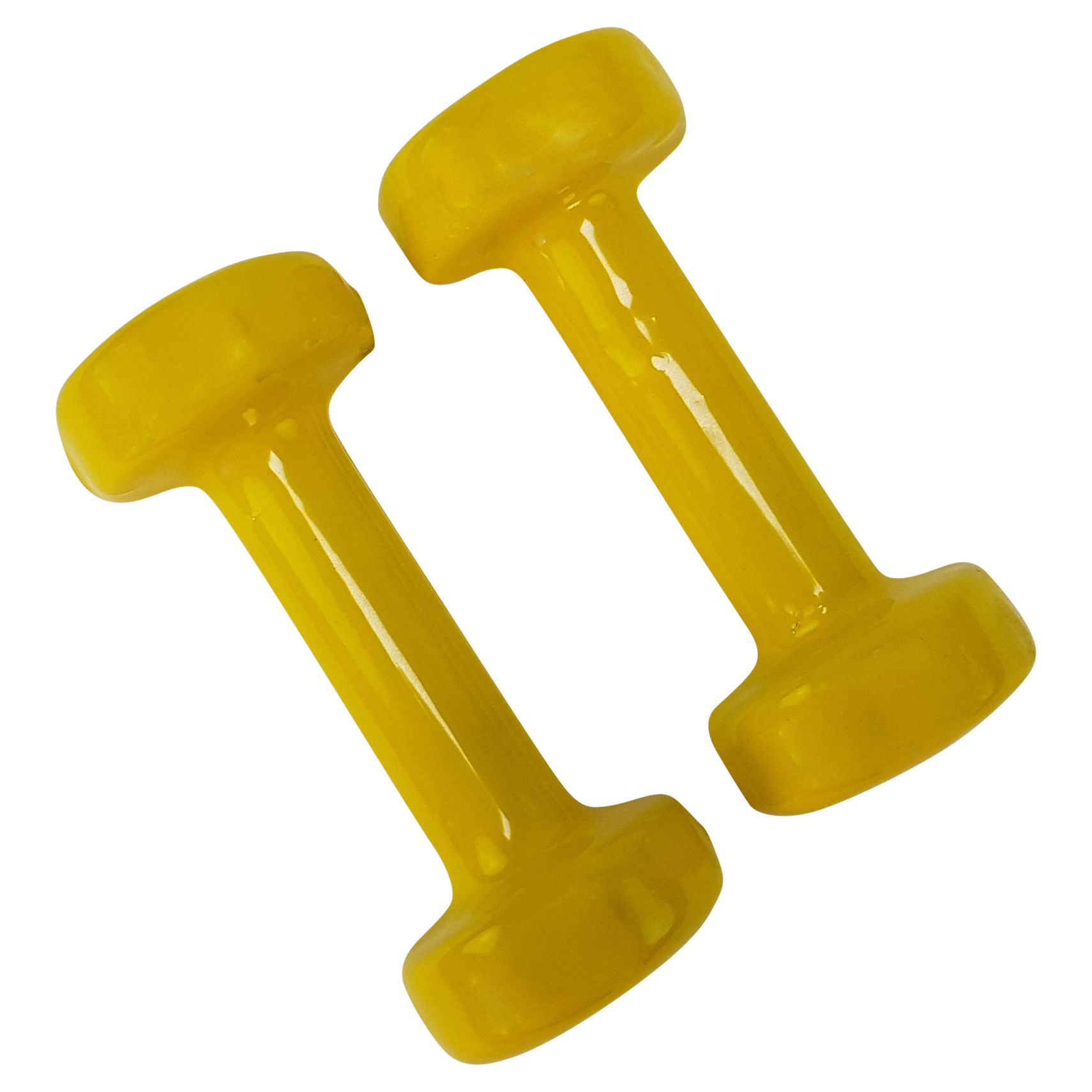 Tunturi Dumbbell - Dumbbell set 2 x 1,5 kg - Geel Tunturi Dumbbell - Dumbbell set 2 x 1,5 kg - Geel