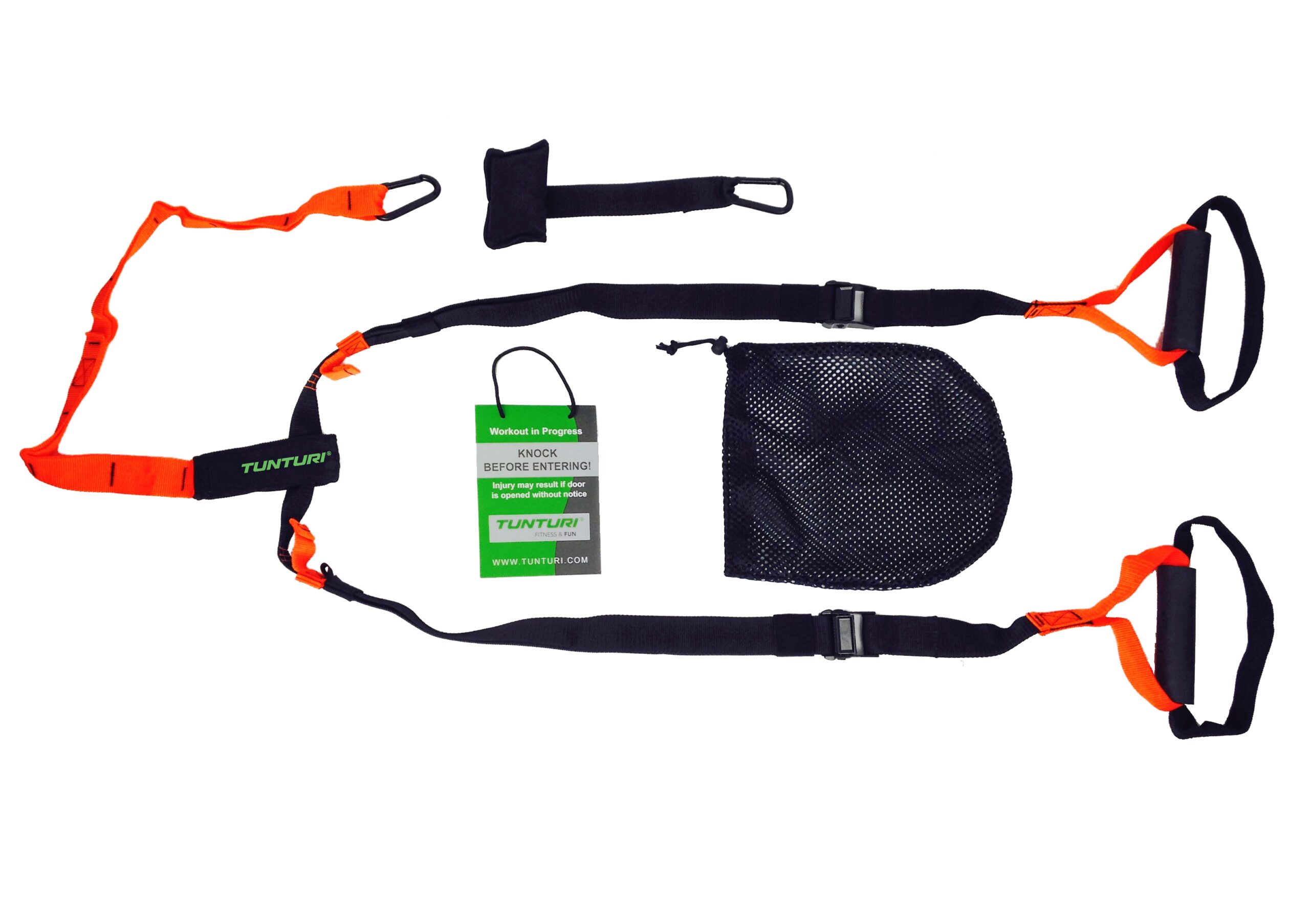 Tunturi Sling Trainer - Suspension Trainer - Zwart Tunturi Sling Trainer - Suspension Trainer - Zwart